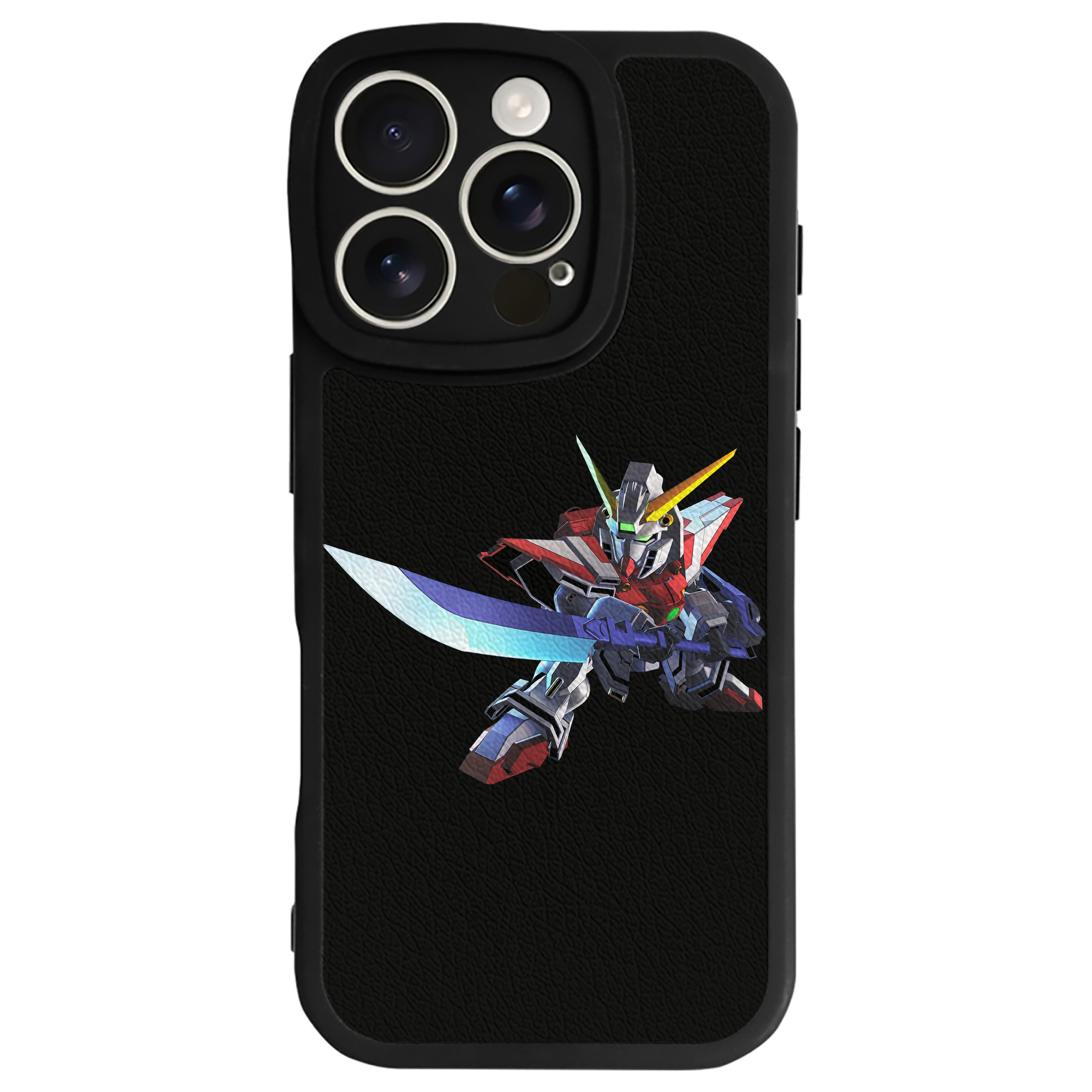 （画像用） 機動戦士ガンダム Mobile Suit Gundam 【iPhone 16シリーズ対応】シリコンスマホケース（レザー調） 材質：シリコン